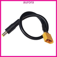 Auro DC5521 to XT60 Power Adapter Cable 30cm Long for Efficient Current Transfer Male XT60 Connector