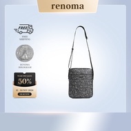 Renoma Black Small Sling Bag Man Beg Hitam 0513