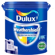 PROMO- CAT DULUX WEATHERSHIELD 25L / GALLANT GREY 40545-Hosebuild