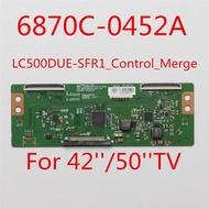 6870C-0452A Logic Board 6870C 0452A LC500DUE-SFR1_Control_Merge LCD TV Board for LG  Logic T-con Boa