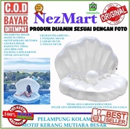 IMPOR BAN PELAMPUNG KOLAM RENANG ANAK DEWASA MOTIF KERANG MUTIARA BESA