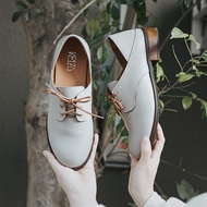 第二代 寬楦後踩德比真皮鞋 | 灰 | 台灣手工鞋MIT