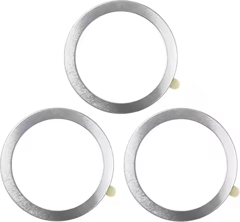 3 pcs Universal Metal Ring Sticker for Magnetic Charger Compatible with iPhone/Samsung/Android All C
