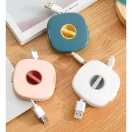 Mini headset Cable storage box/ usb Cable storage box Mini Cable box