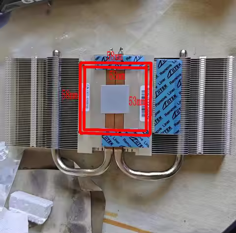 New Heatsink for ASUS DUAL DUAL-RTX2060-O6G-EVO GTX1060 RX470 RX570 RX580 Graphics Video Card