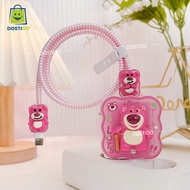 Oppo & Realme 18W Charger Cable Protector, Charger Case Adapter Protector, Various Motifs, losto bea