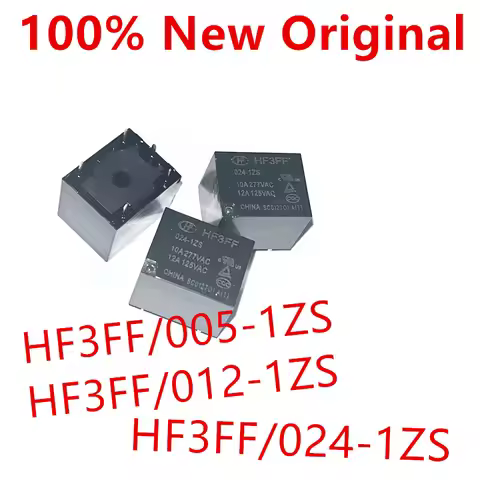 10piece HF3FF/024-1ZS 、HF3FF/012-1ZS 、HF3FF/005-1ZS 、HF3FF/009-1ZS DIP-5 New power relay HF3FF-005-1
