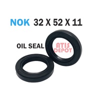 NOK TC 32 x 52 x 11 ( AEE002A ) T/Y KE20 KE30 KE70 M/SHAFT OIL SEAL *32 x *52 x *11 / 32x52x11 / 32 