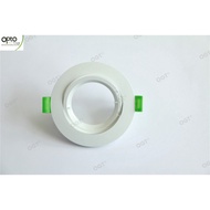[Zurano] LED 70mm Eyeball Frame for MR16/ GU10 Downlight Casing Frame/ Ceiling Down Light (White) Ea