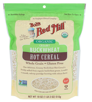 Bob's Red Mill - 有機香濃蕎麥熱麥片 510克 - 無麩質 - 最佳日期: 2027.04