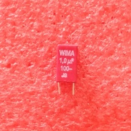 Capacitor Kapasitor 100V/Vdc 1Uf Wima