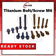 Titanium Bolt / Screw / Skru Engine / Enjin Cover Set