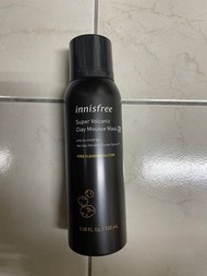 ✨二手 ✨innisfree 超級火山泥毛孔潔淨慕斯面膜 100ml 深層清潔 去角質 去黑頭