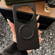 For Nothing Phone 3a Pro 3A Pro Case Luxury PU Leather Magnetic PC Hard Phone Cover Casing For Nothi