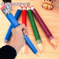 DAGMARC Giant Pencil Wooden Fun Performance Prop With Eraser Huge Pencil