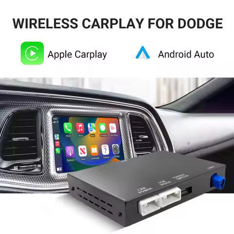 OEM Screen Upgrade Decoder Box interface for Dodge Challenger Journey Charger Durango, CarPlay Inter