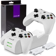 Fosmon Dual Controller Charger Compatible With Xbox One/One X/One S Elite (Not For Xbox Series X/S 2020) Controllers