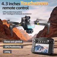 ❤️ WIth Touch Screen RC Stable Video Shooting ❤️ KAI TWO Drone 3-Axis Gimbal 4K 360° Laser Obstacle 