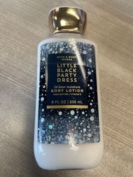 Bath and Body Works Little Black Party Dress 24 Hour Body Lotion 8oz. 100% New