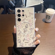 For Samsung S25 Ultra S24 S23 FE S22 S21 angel Phone Case For Samsung A55 A56 A16 A17 A15 A14 A06 A0