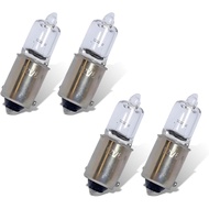 MLY 4 PCS H6W LED Light Bulb 3200-3500K, 12V Durable License Plate Light, Plug and Play Replacement 