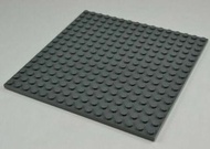 Lego dark grey 16 x 16 base plate 底板 深灰