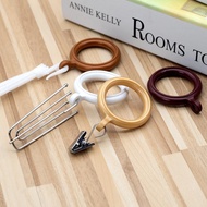 [20 pcs] curtain rod hook hanging ring Roman Rod ring ring ring accessories household muffler ring