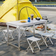 Foldable Portable Stall Push Construction Table Table Chair Foldable Night Market Outdoor Stall Tabl