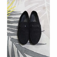 Suede Black Boat Shoes