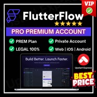 【PREMIUM】FlutterFlow Premium Access Account | Visual App Builder With Full Firebase Support & Source