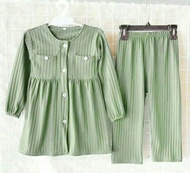 SETELAN ANAK BAHAN KNIT HORNET MAXLINE /ONE SET PAKAIAN ANAK