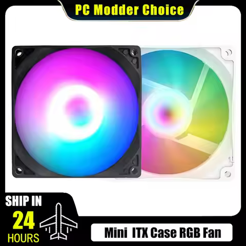 Mini ITX Case Fan 8cm 9cm Match Water / Air Cooling Cooler, CPU Radiator Fan 8025 9225 MB 5V SYNC + 