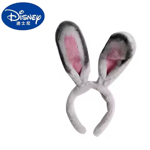 Disney Zootopia Hair Band Judy Cosplay Headband Hair Accessories Cute Cartoon Kawaii Park Toys Kids 