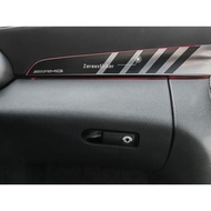 Mercedes-Benz W205 C180 C200 C250 C300 C350e C43 C63  Dashboard Sticker AMG Sticker Forged Carbon st