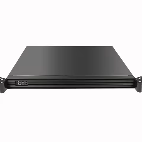 1U250mm Server Chassis Industry Industrial Control Firewall Router Support ITX Motherboard Mini PC C