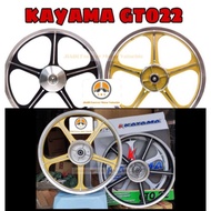 KAYAMA GTO22 5L SPORT RIM 5 BATANG GTO 22 KRISS 1/ KRISS 2/ LC135 4S/ SRL/WAVE 100/ WAVE 110/ WAVE 125/ EX5/ EX5 DREAM