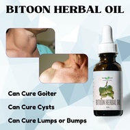 Effective Bitoon Herbal Oil by Gentle Touch for Goiter Boils Cysts - Try It Now