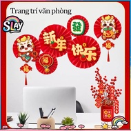 Paper fans set of 6, decorating events, homes, festivals, TraditionalCNYs (size 20-25-30)