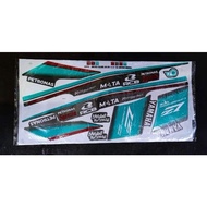 Yamaha Lagenda 115 New / SRL115Z SRL115 New Fi Petronas Edition 2020 body stripe sticker