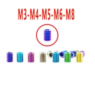 GR5 Titanium M3 M4 M5 M6 M8 Socket Set Screw Grub Screw End screw Knob screw