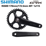 Shimano GRX RX600 1x11Speed Crankset 170MM 172.5MM 40T Chainring For Road Bike Bicycle Gravel Cranks