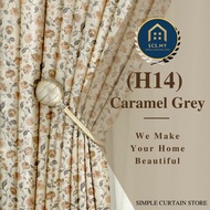 MY BEAUTY HOUSE Hebe Curtain Semi Blackout Langsir Bercorak  Langsir Rumah  Langsir Tingkap  Paper P