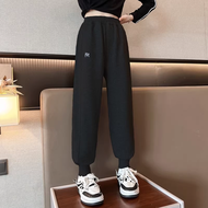 ZIRUIBABA | Girls Grey Sweatpants