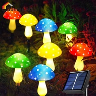 8 Pack 50 LED Outdoor Solar Mushroom Lights With Solar Panel IP65 Waterproof Garden Lights For Yard Patio Garden Pathway Porch Decor