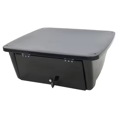 Universal T-Top Electronics Box Black SB200 Clamp on Overhead Center Console Boat Marine Storage by 