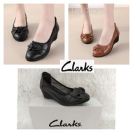 Clarks wedges 1188 threaded woman 5 cm / women's shoes clarks wedges