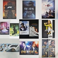 A3 poster 海報 IMAX 工藝 明信片 Postcard F1 Wicked 魔法壞女巫 Kill Bill 標殺令 幻海奇緣 Edward Scissorhands 七宗罪 Seven 閃