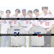buy 1 take 1 ENHY JERSEY DODGS INSPIRED TEES Dodgers Jersey Customized Inspired T Shirt - Heeseung J