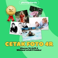4R SIZE PHOTO PRINTING (10.2 X 15.2 cm) High Resolution Clear Print Results Polaroid Photo Print Glo