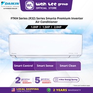 DAIKIN 1.0HP 1.5HP 2.0HP Smarto Premium Inverter Air Conditioner FTKH R32 1.0HP FTKH28B/RKU28B-3WMY-LF  FTKH35B/RKU35B-3WMY-LF FTKH50B/RKU50B-3WMY-LF WAH LEE STORE